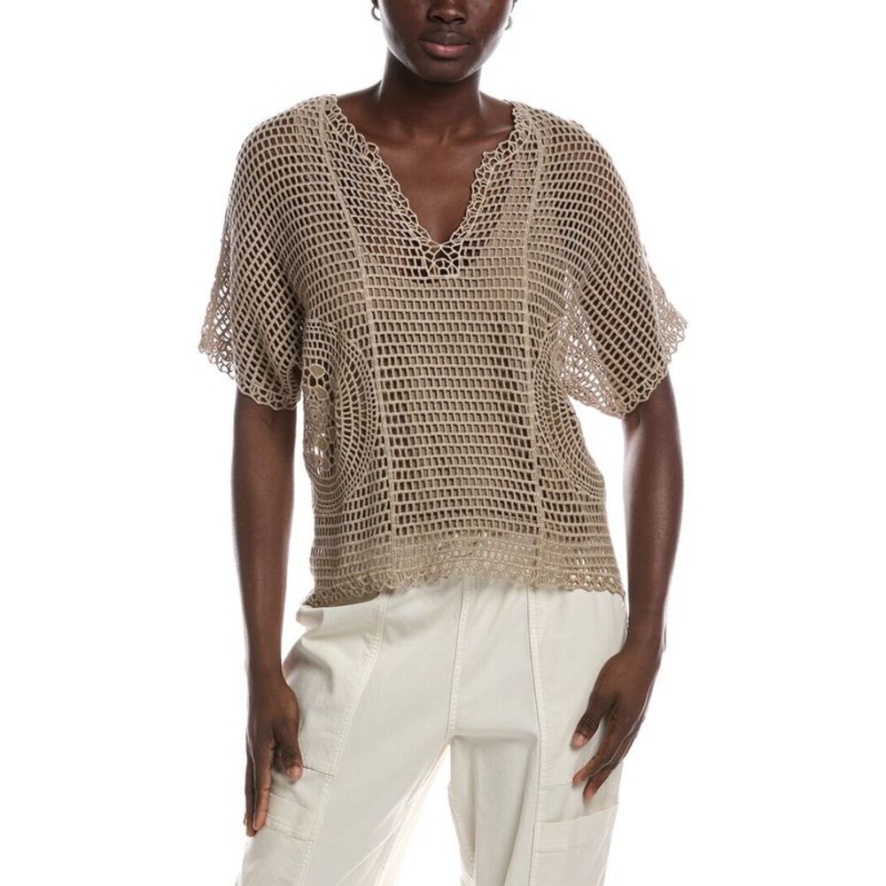 Xcvi Womens  Centre Top, Brown